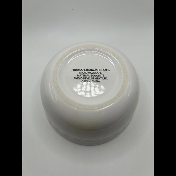 Small Ceramic Popcorn Serving Bowls, Set of 2 - Picture 5 of 5